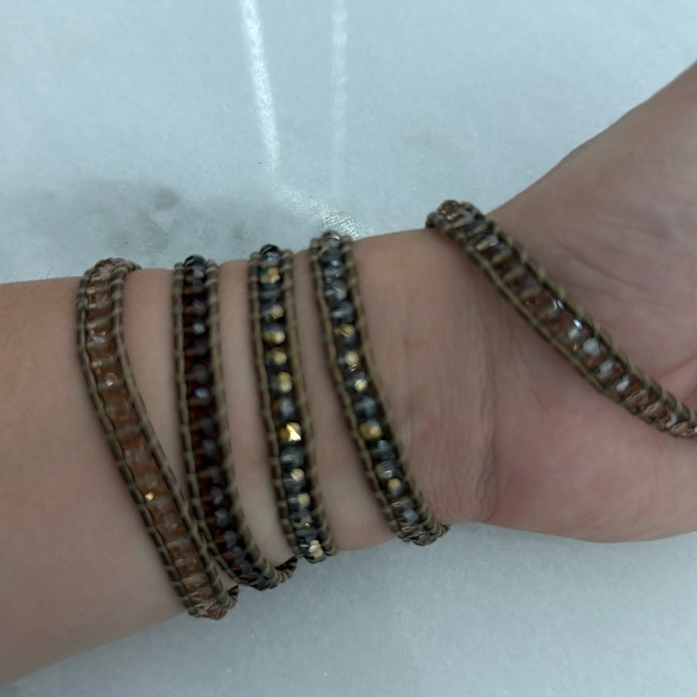Chan Luu mix wrap bracelet
